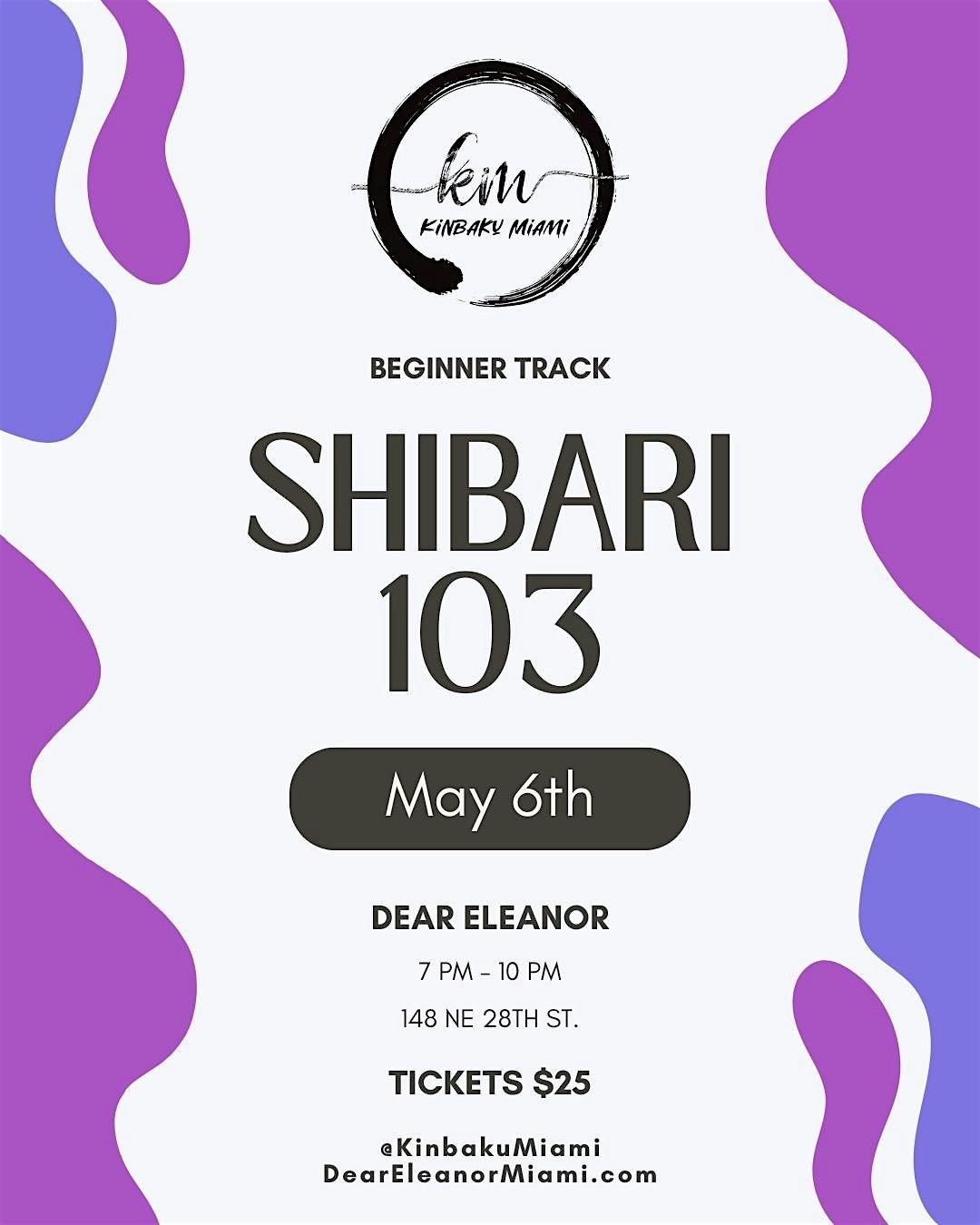 Kinbaku Miami Shibari 103, 6 May | Event in Miami | AllEvents
