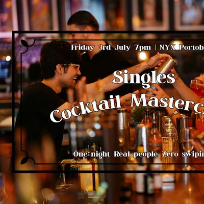 ***Ladies Sold Out*** Dublin Singles Cocktail Masterclass | Age range 30-48