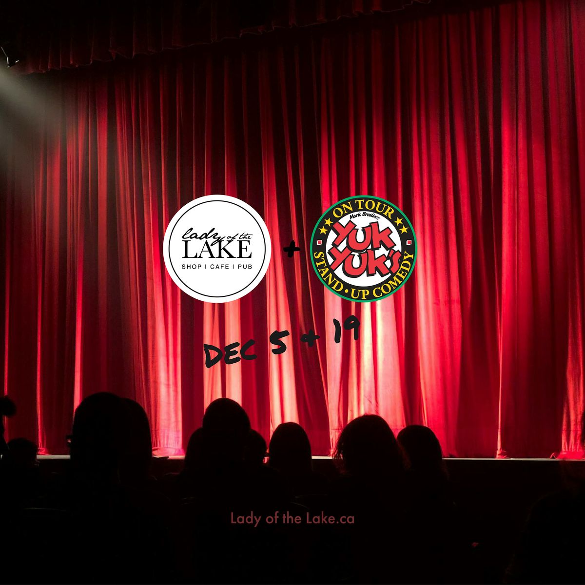 Yuk Yuk's Comedy Dec. 19 at the Lady, 19 December | Event in Brandon | AllEvents