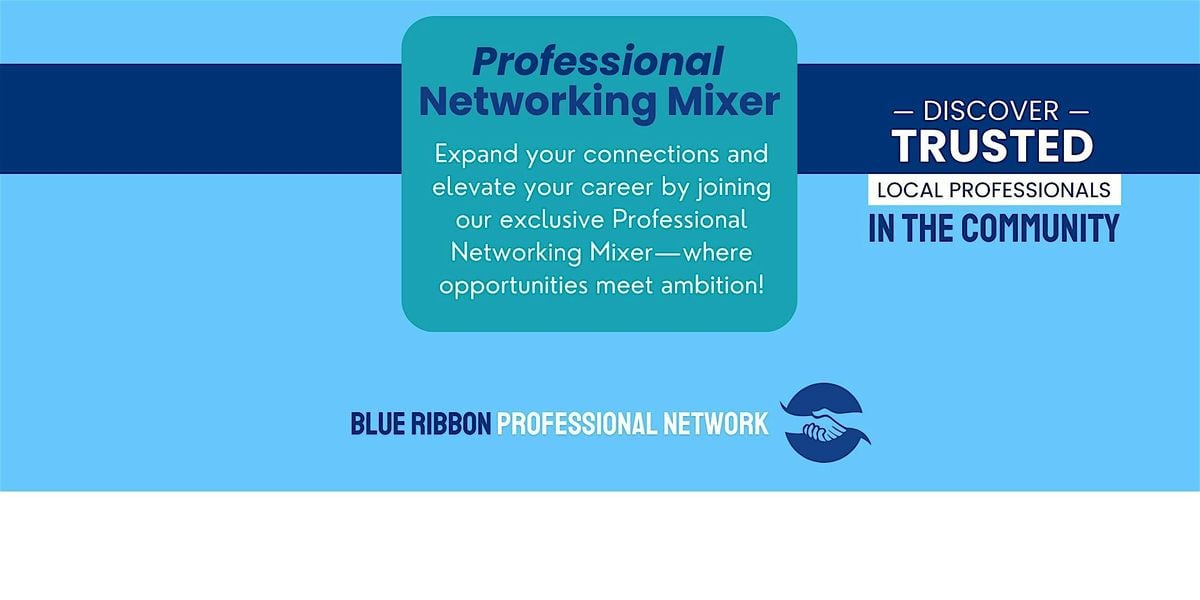 Blue Ribbon Professional Network Annual Open House, 24 October | Event in Rocklin | AllEvents