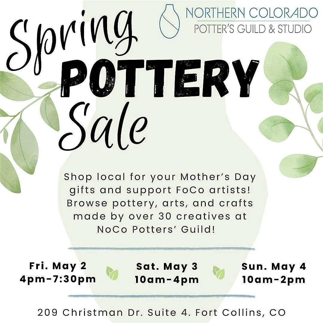 Spring Pottery Sale | Event in Fort Collins | AllEvents