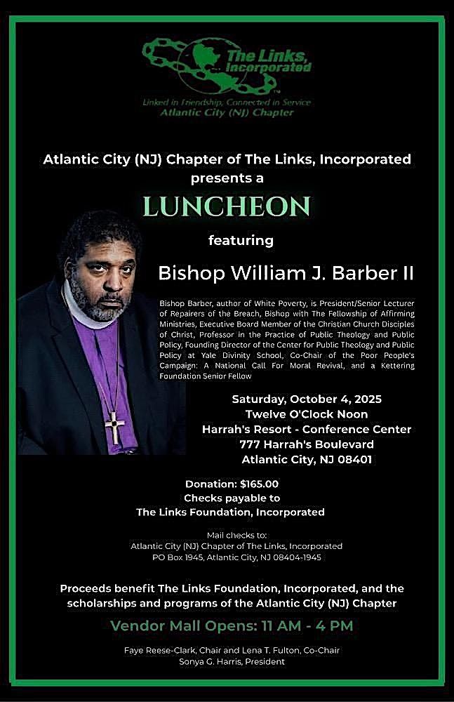 Atlantic City (NJ) Chapter of The Links, Incorporated, 4 October | Event in Atlantic City | AllEvents