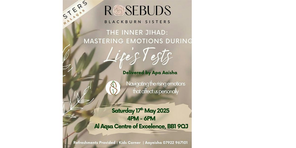 Sisters Halaqahs, 17 May | Event in Dumfries | AllEvents