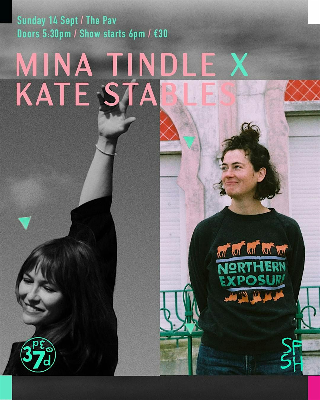 MINA TINDLE X KATE STABLES, 14 September | Event in Cork | AllEvents