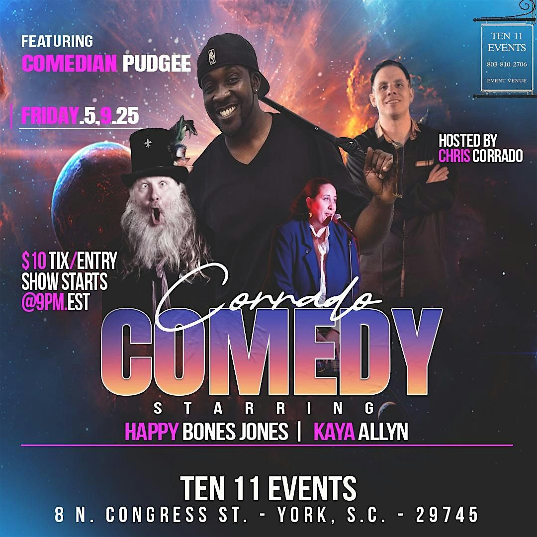 Corrado Comedy Show @ Ten 11 Events: 5/9/25, 9 May | Event in York | AllEvents