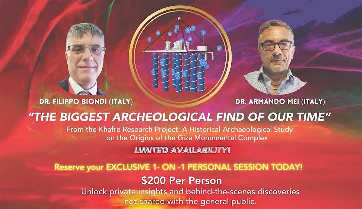 1-on-1 with Drs. Biondi and Mei of the Khafre Project, 29 September | Event in Gurnee | AllEvents