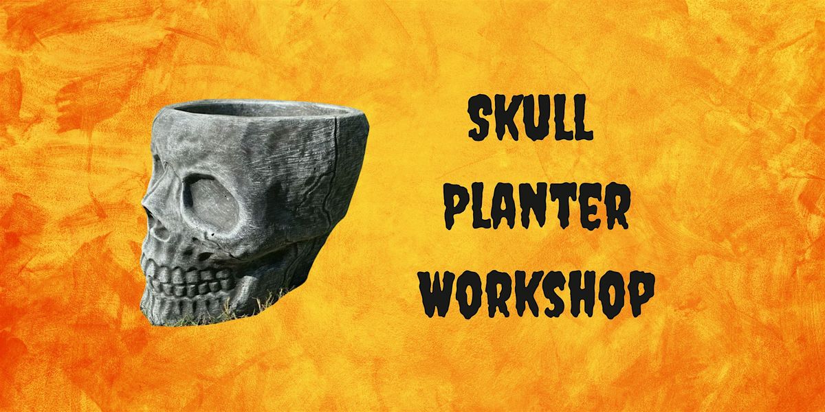 Skull Planter Workshop, 5 October | Event in Raleigh | AllEvents