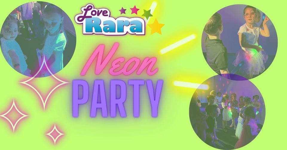 Neon Party- Drop off session , Love Rara, Aberdeen, 20 October 2023 ...