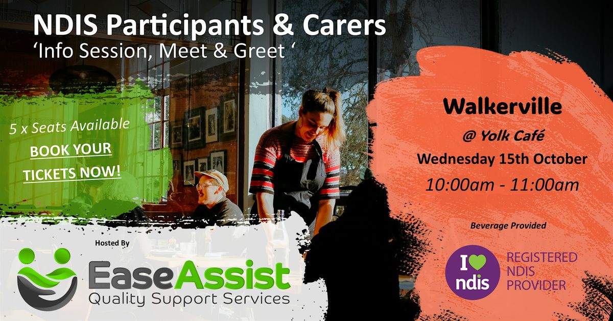 NDIS Participant 'Learn About You' Session, 15 October | Event in Walkerville | AllEvents