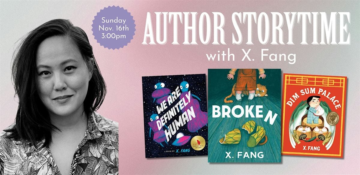 Author Storytime with Fang, An Unlikely Story, Plainville, 16