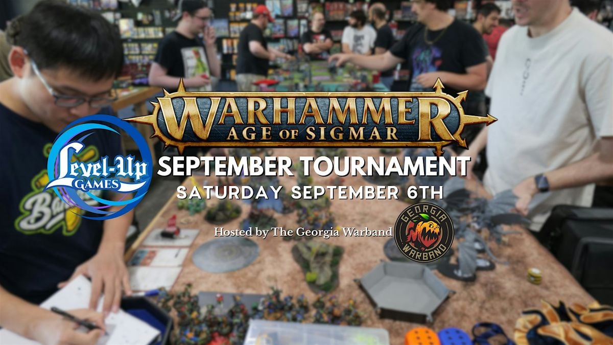 Age of Sigmar - Georgia Warband's One-Day Events - DULUTH, 6 September | Event in Duluth | AllEvents