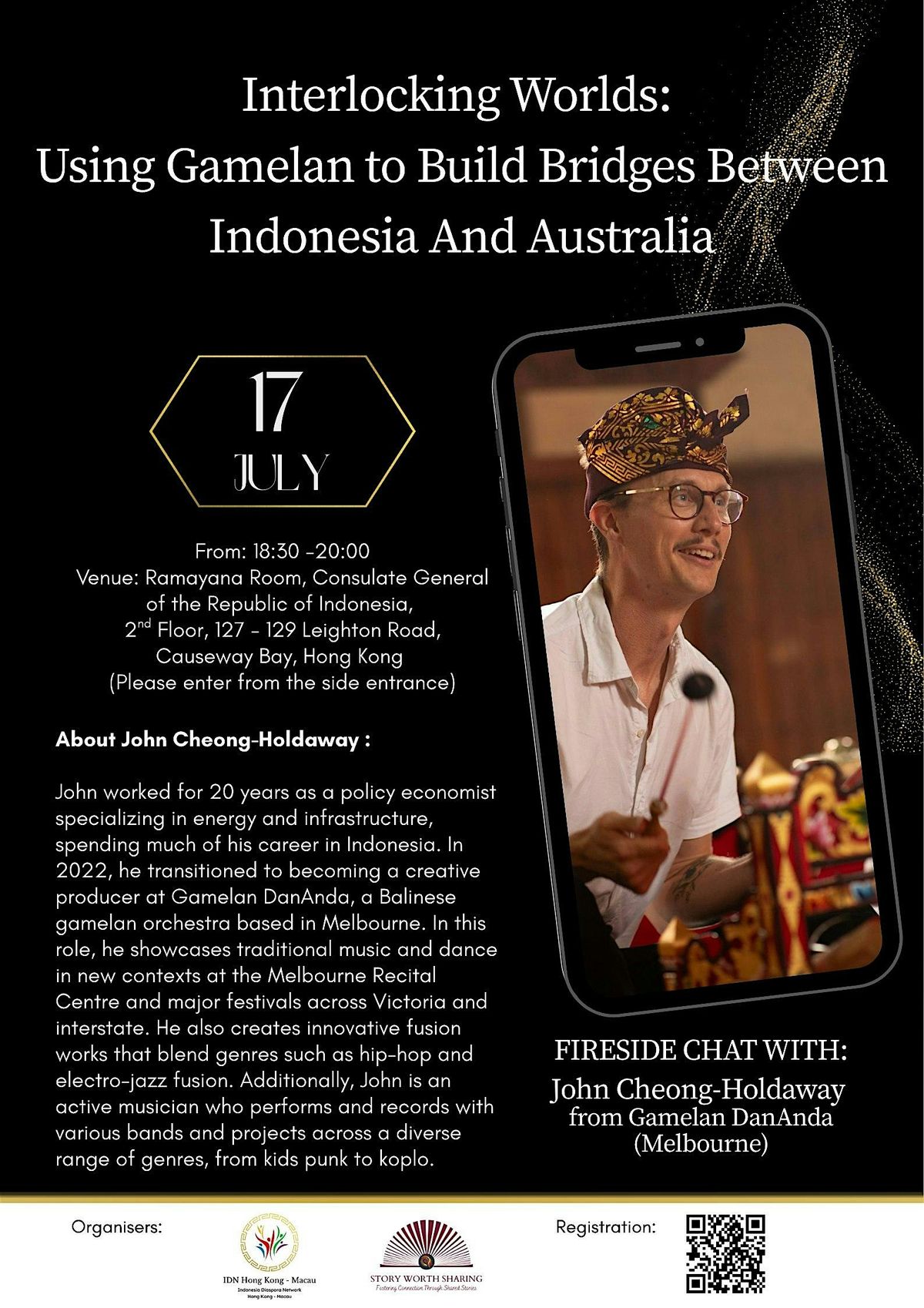 Using Gamelan to Build Bridges Between Australia and Indonesia, 17 July | Event in Causeway Bay | AllEvents