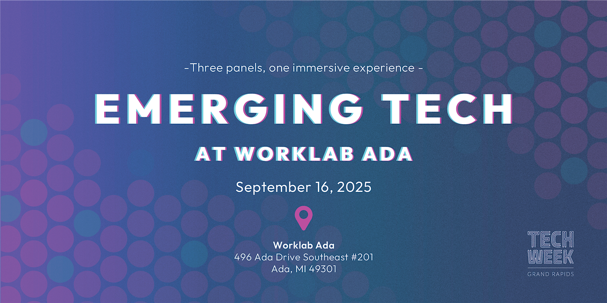 Emerging Tech at Worklab Ada, 16 September | Event in ada | AllEvents