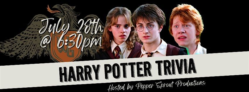Harry Potter Themed Trivia at Wandering Griffin, 3 September | Event in Beavercreek | AllEvents
