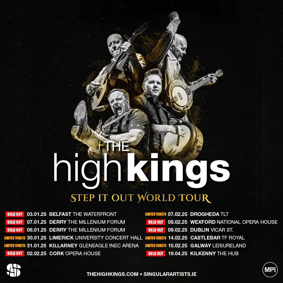 The High Kings, 23 July | Event in Newton | AllEvents