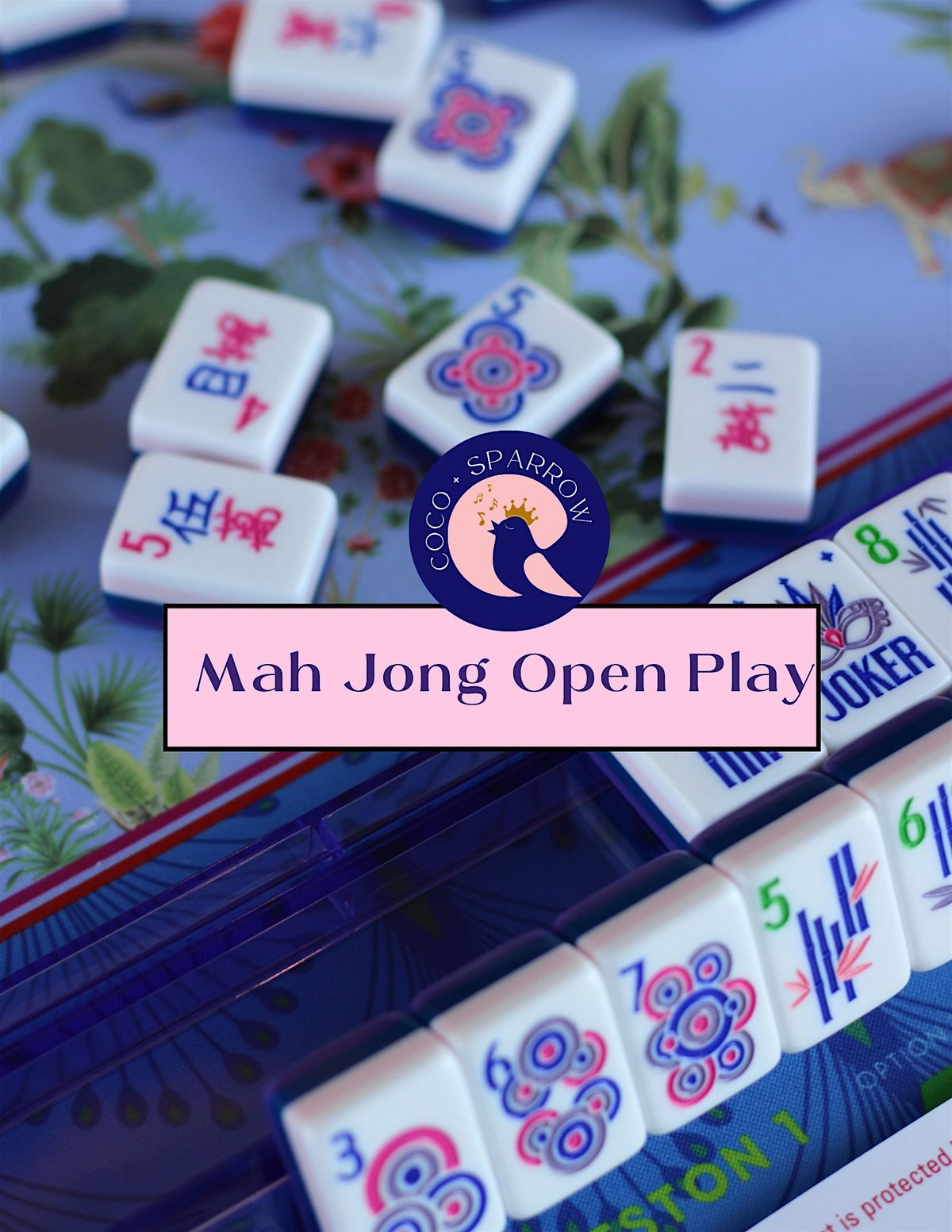 Mahjong Open Play by Coco & Sparrow at Water Oak Cafe & Bakery, 26 June | Event in Webster | AllEvents
