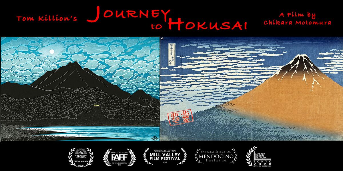 Screening of JOURNEY TO HOKUSAI at the Lark Theatre, 14 October | Event in Larkspur | AllEvents