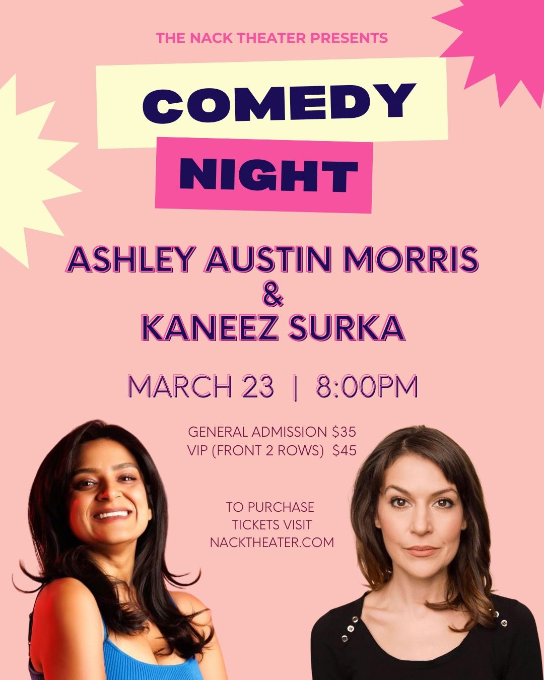 Kaneez Surka at San Jose Improv, 28 May | Event in San Jose | AllEvents