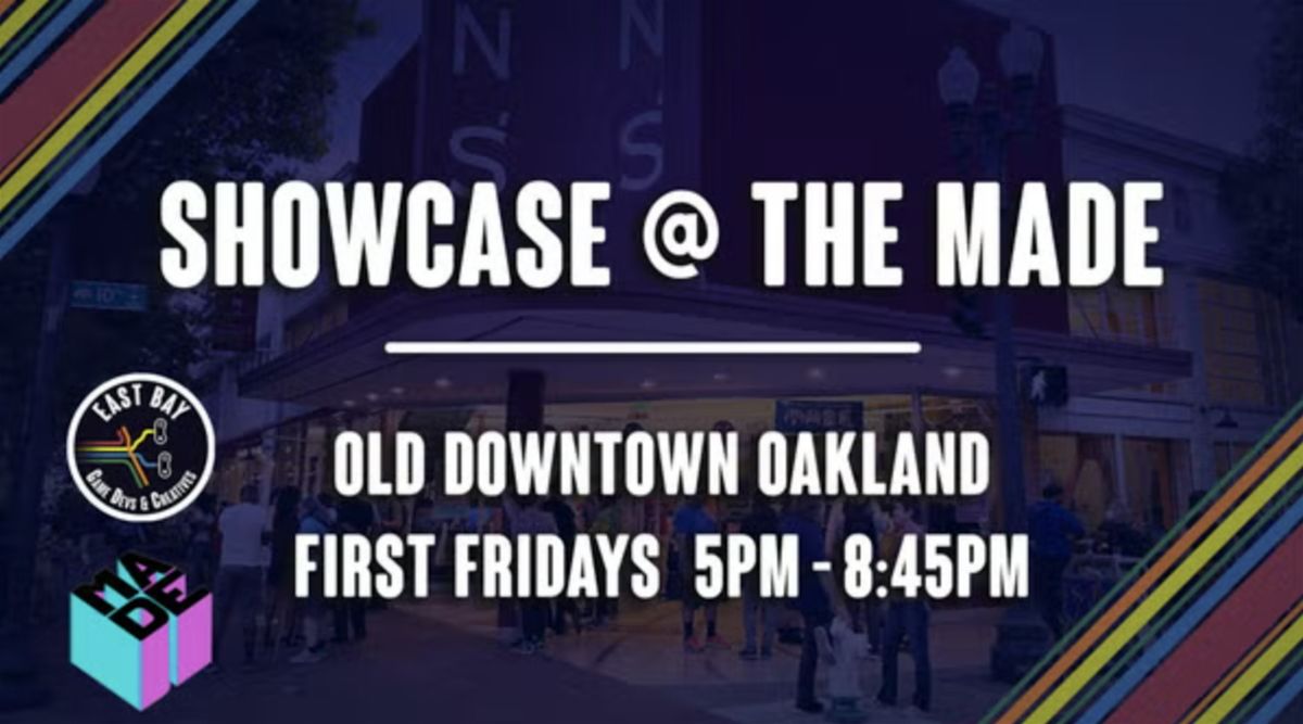 First Friday Nights - MADE Showcase, 6 June | Event in Oakland | AllEvents