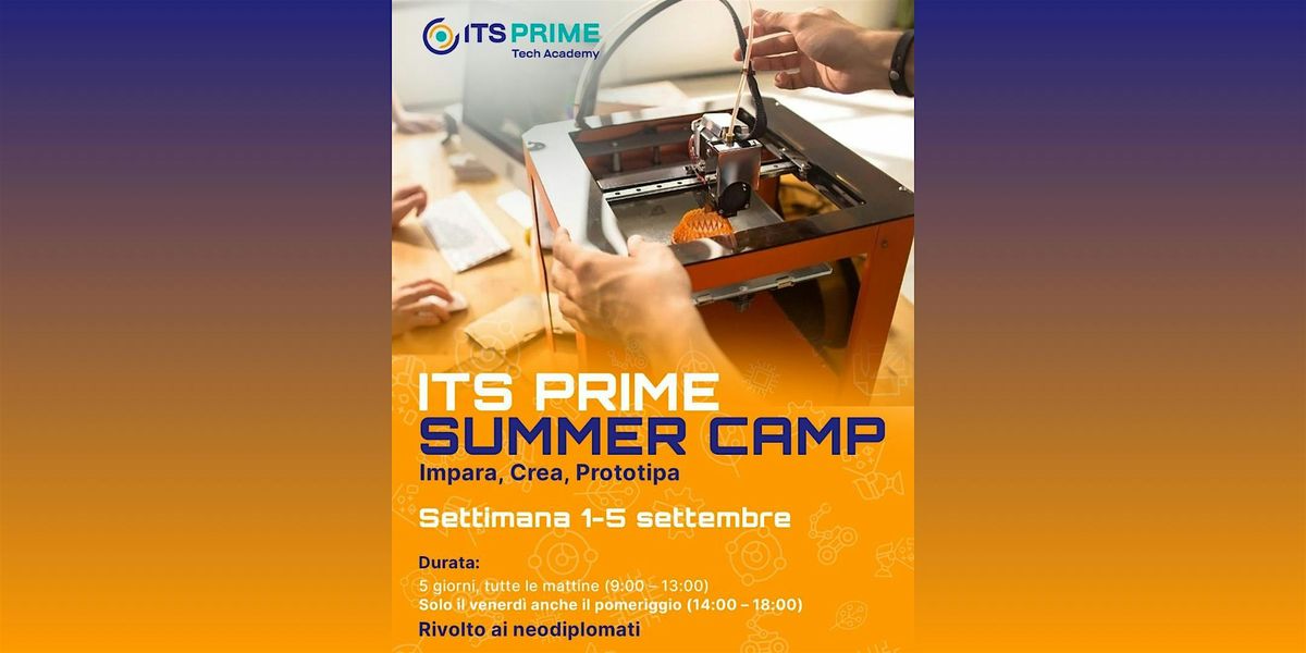 Copy of ITS PRIME SUMMER CAMP PISTOIA, 1 September | Event in Pistoia | AllEvents