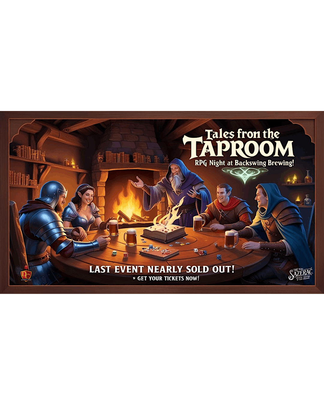 Tales from the Taproom – RPG Night at Backswing Brewing, 27 October | Event in Omaha | AllEvents