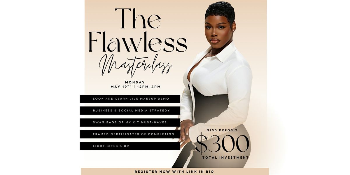 The Flawless Masterclass, 19 May | Event in Houston | AllEvents