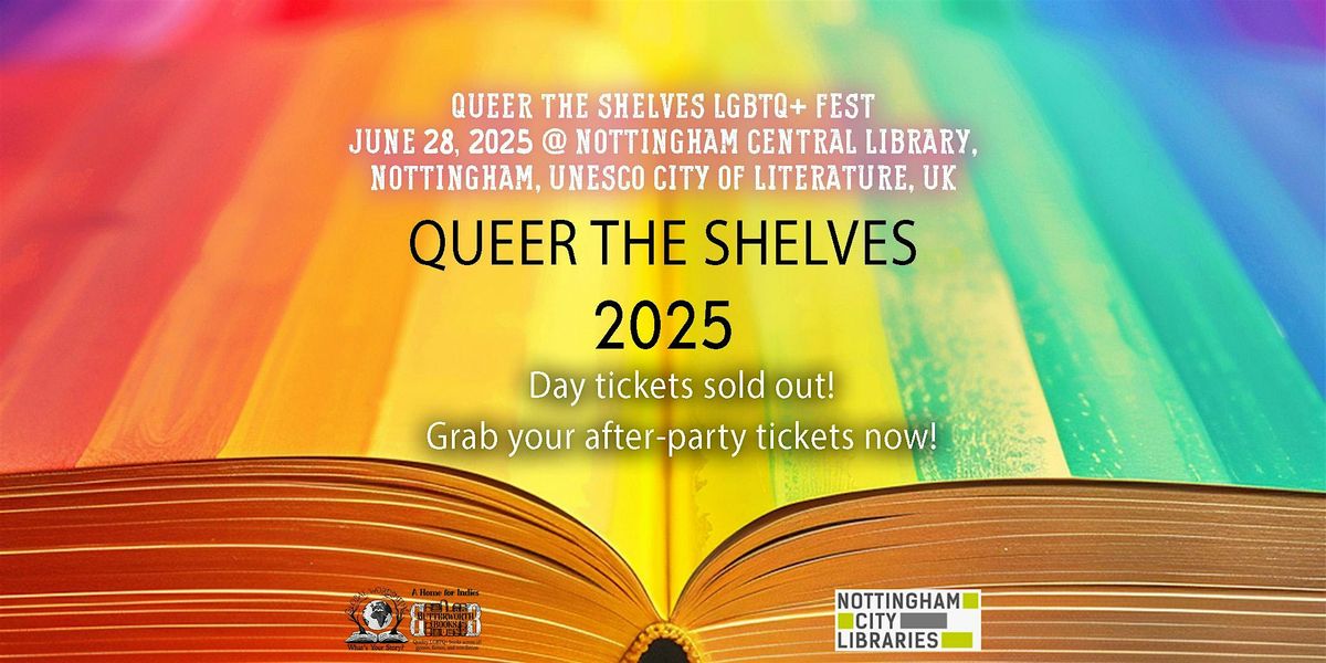 Queer the Shelves After-Party, 28 June | Event in Nottingham | AllEvents