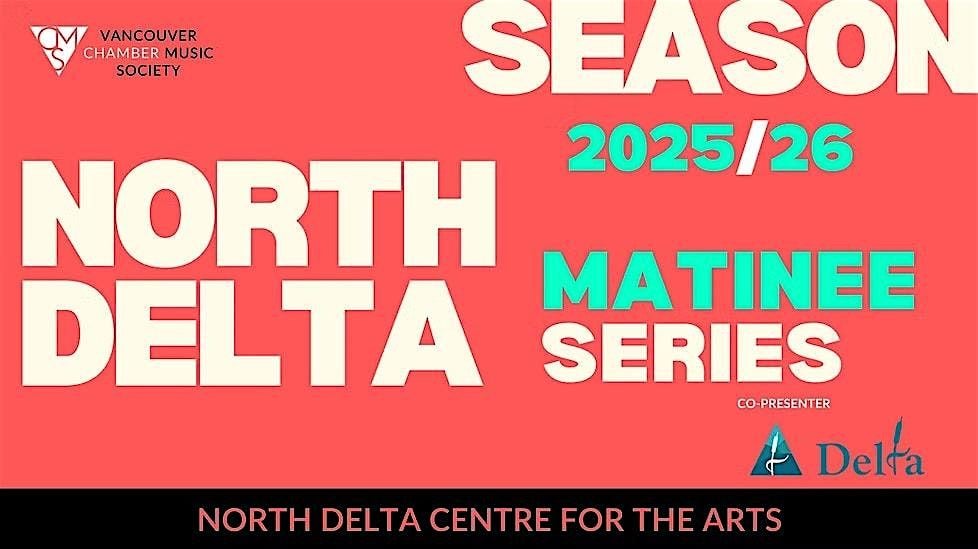 North Delta Matinee Series: Eliot Quartett, 30 September | Event in Delta | AllEvents