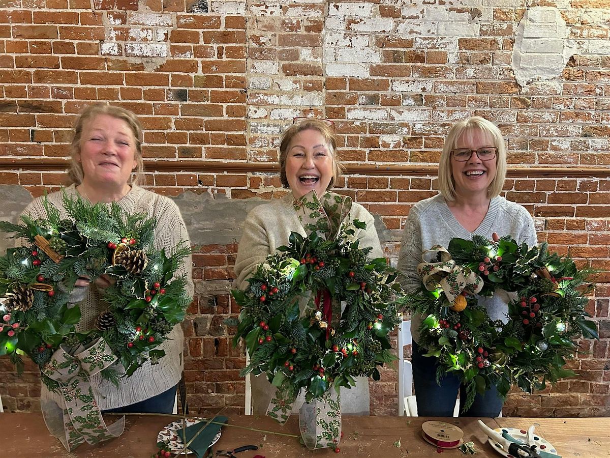 Traditional Christmas Wreath Workshop @ Dairy Barns Hickling NR12 0BE, 27 November | Event in Norwich | AllEvents
