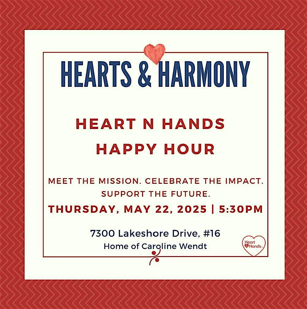 Get to Know Heart N Hands Social Hour, 22 May | Event in New Orleans | AllEvents