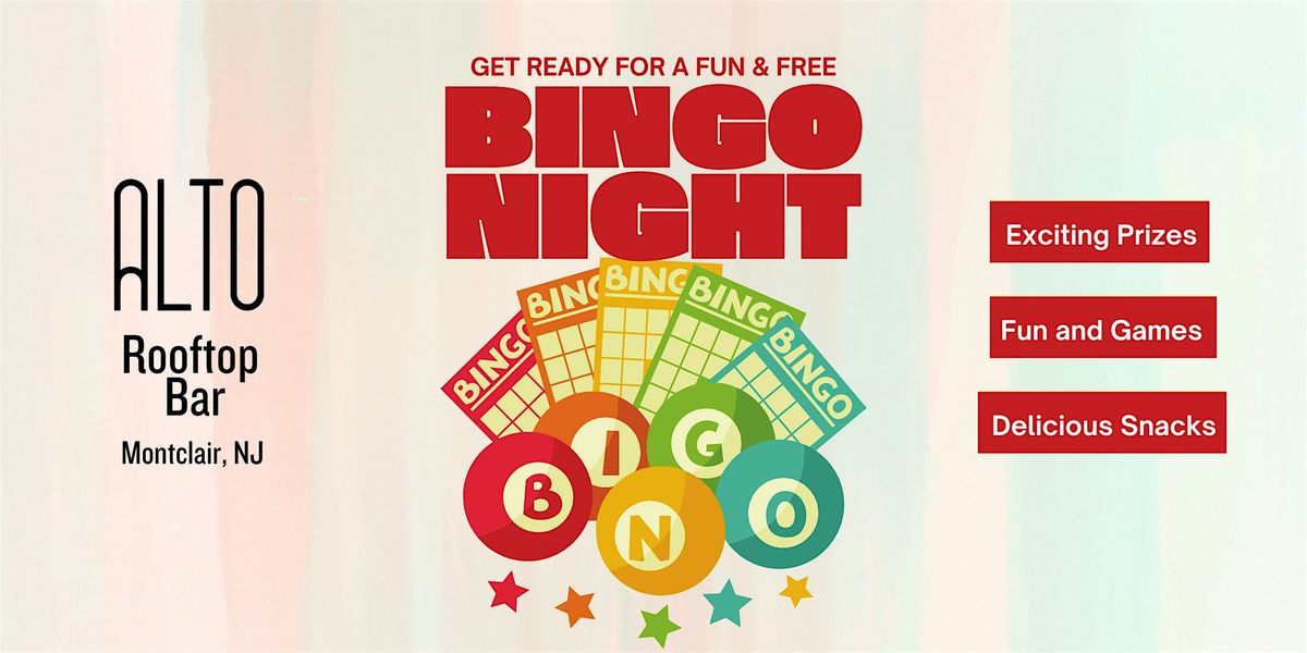 Free Bingo Night - 7PM, 21 May | Event in Montclair | AllEvents
