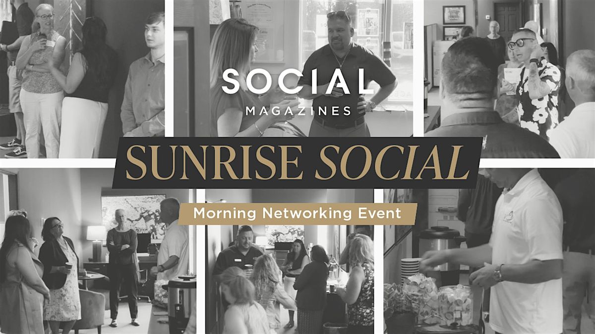 Sunrise SOCIAL – October, 31 October | Event in St. Augustine | AllEvents