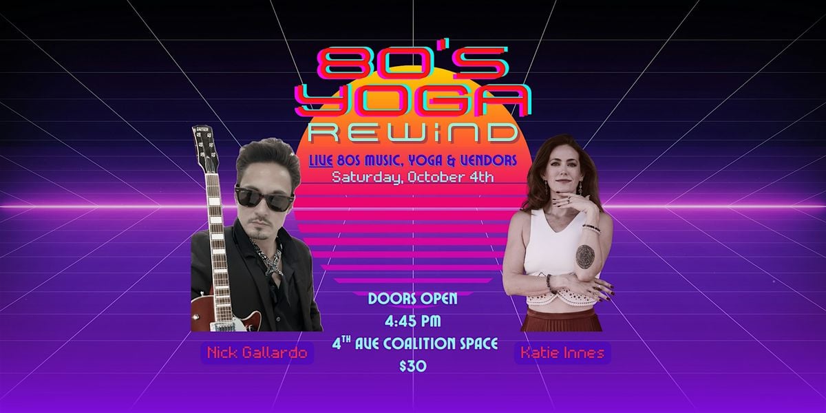 80's Yoga Rewind, 4 October | Event in Tucson | AllEvents