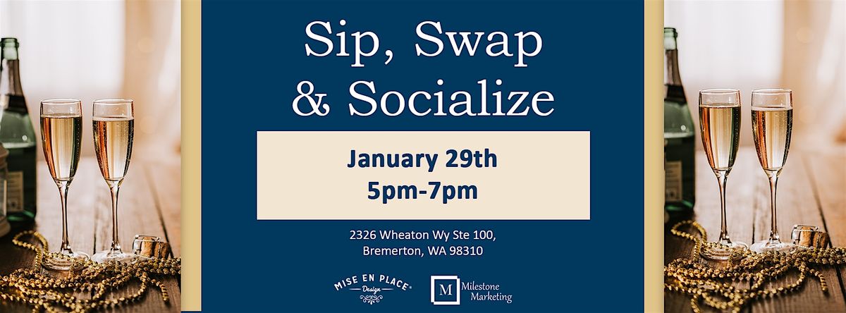 Sip, Swap & Socialize, 29 January | Event in Bremerton | AllEvents