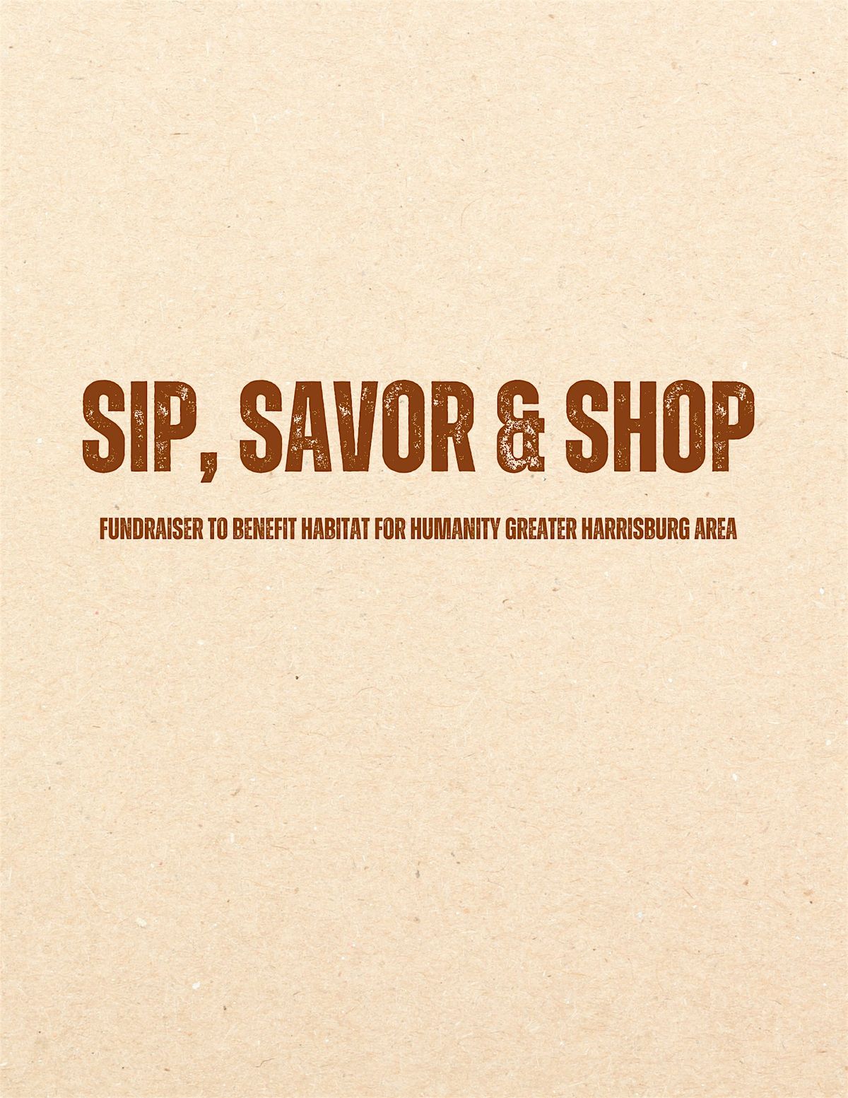 Sip, Savor, & Shop- Benefiting Habitat for Humanity Greater Harrisburg Area | Event in Camp Hill | AllEvents
