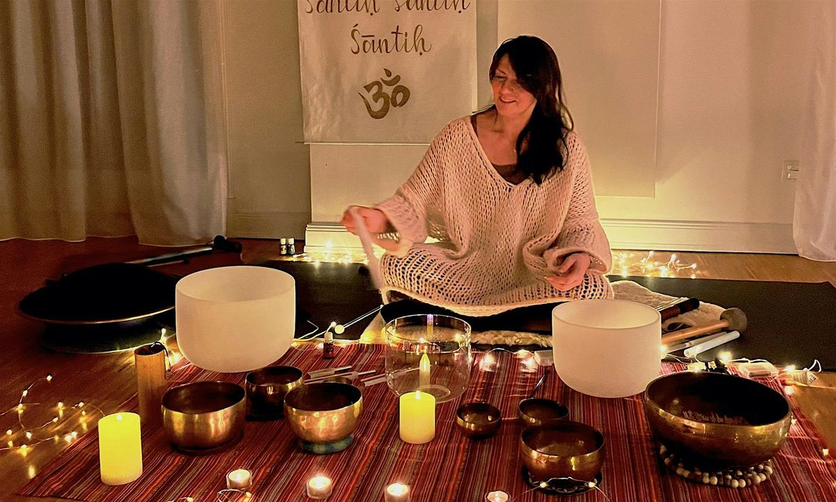 Sound Bath - Himmlische Kristallklänge &amp; Kerzenlicht