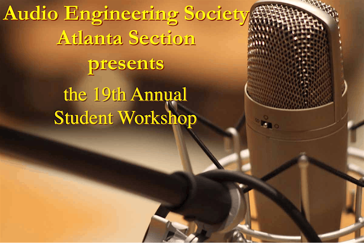 2025 AES Atlanta Student Workshop, 20 September | Event in Newnan | AllEvents