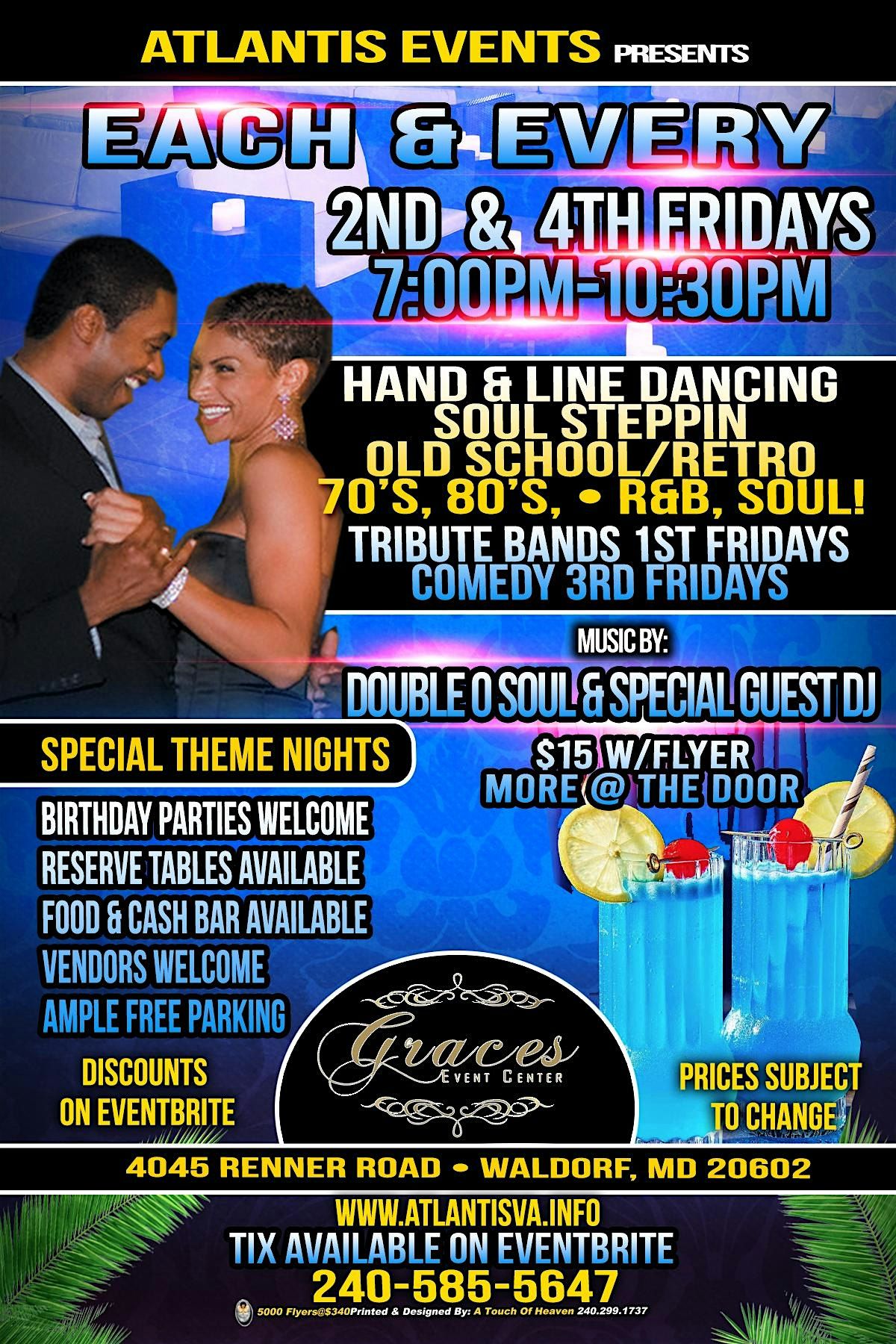 4th Fri. Aug 22, 2025 Hand/Line Dancing @ Graces Event Center, 22 August | Event in Waldorf | AllEvents