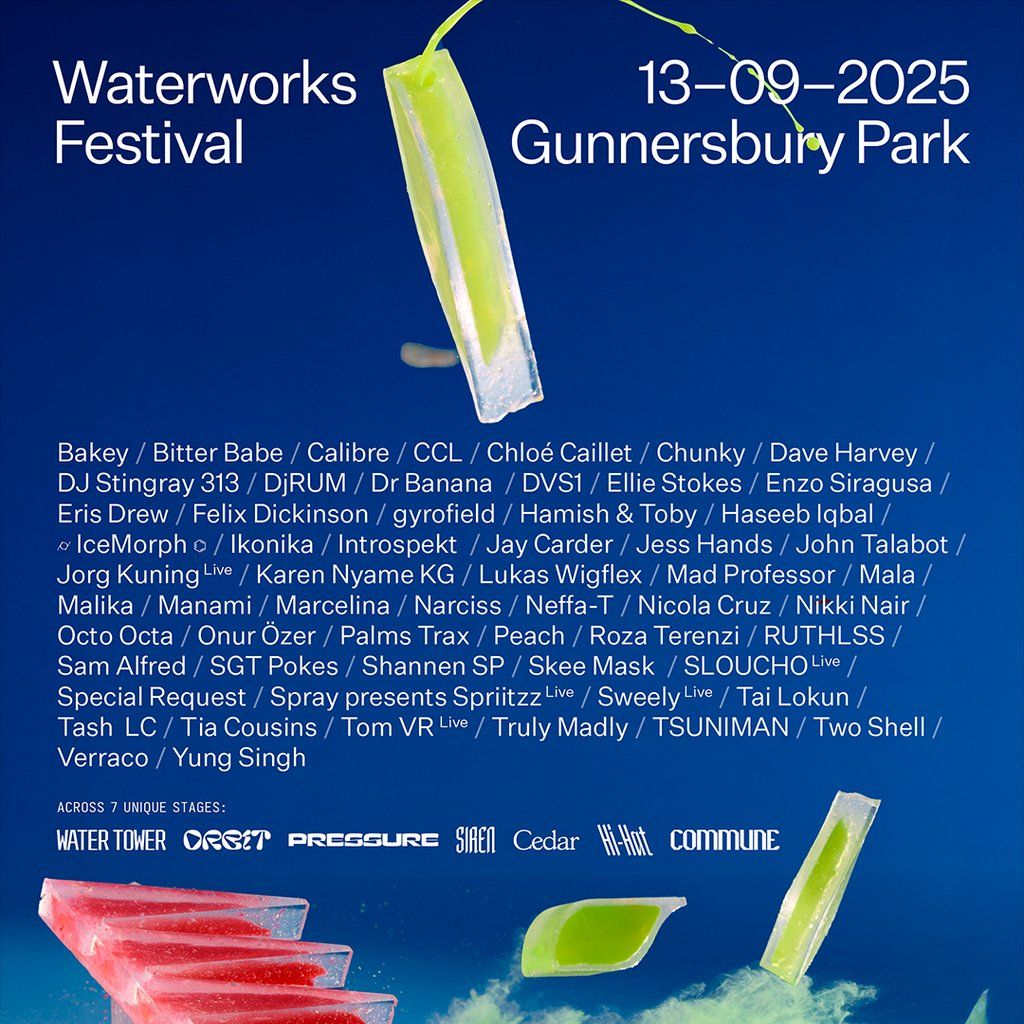 Waterworks 2025, 13 September | Event in Heston | AllEvents