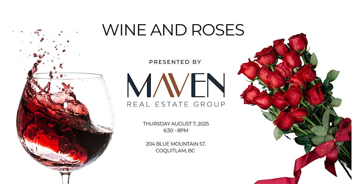 Wine and Roses, 7 August | Event in Coquitlam | AllEvents