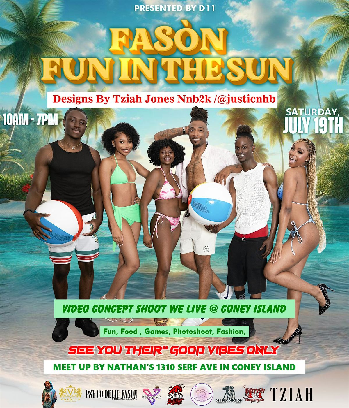 Fun In The Sun, 19 July | Event in Brooklyn | AllEvents