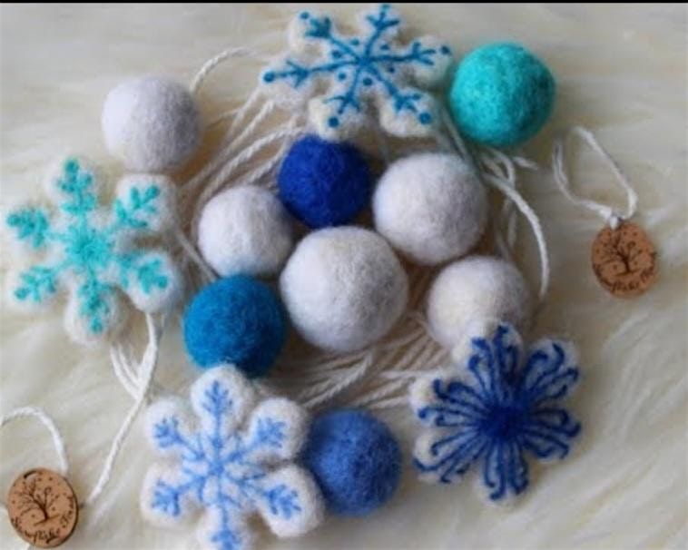 Workshop: 3D Felted Christmas Ornament, 22 November | Event in Didsbury | AllEvents