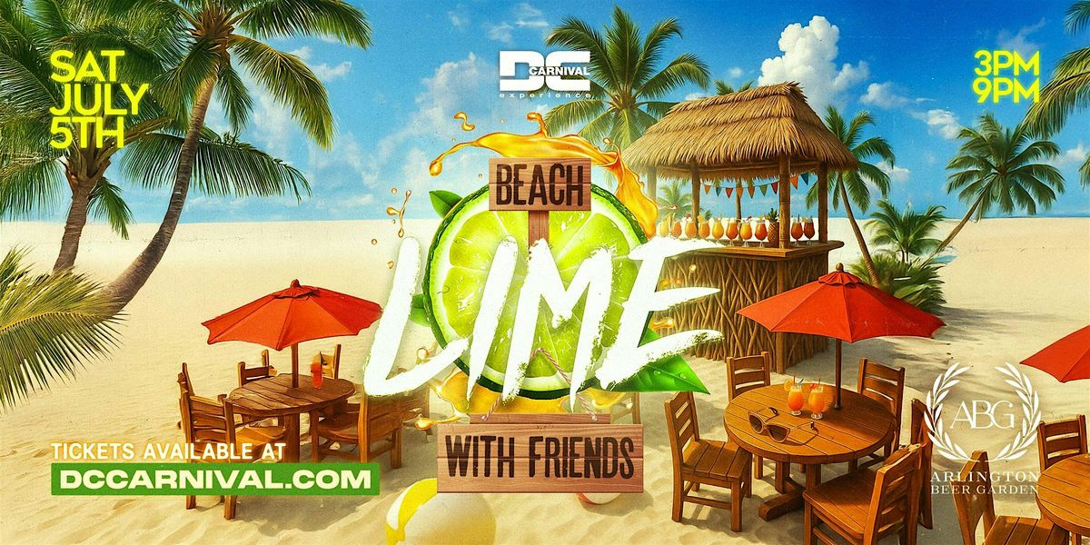 Beach LIME with F.R.I.E.N.D.S!, 5 July | Event in Arlington | AllEvents
