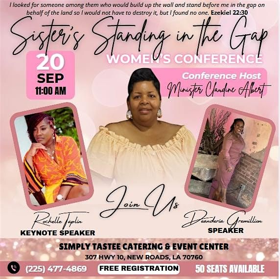 Sister’s Standing in the Gap, 20 September | Event in New Roads | AllEvents