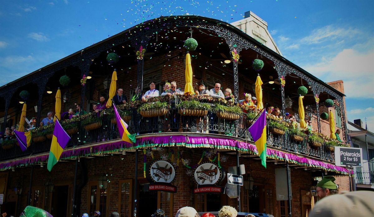 Mardi Gras Parade Balcony Party - Krewe of Barkus, 8 February | Event in New Orleans | AllEvents