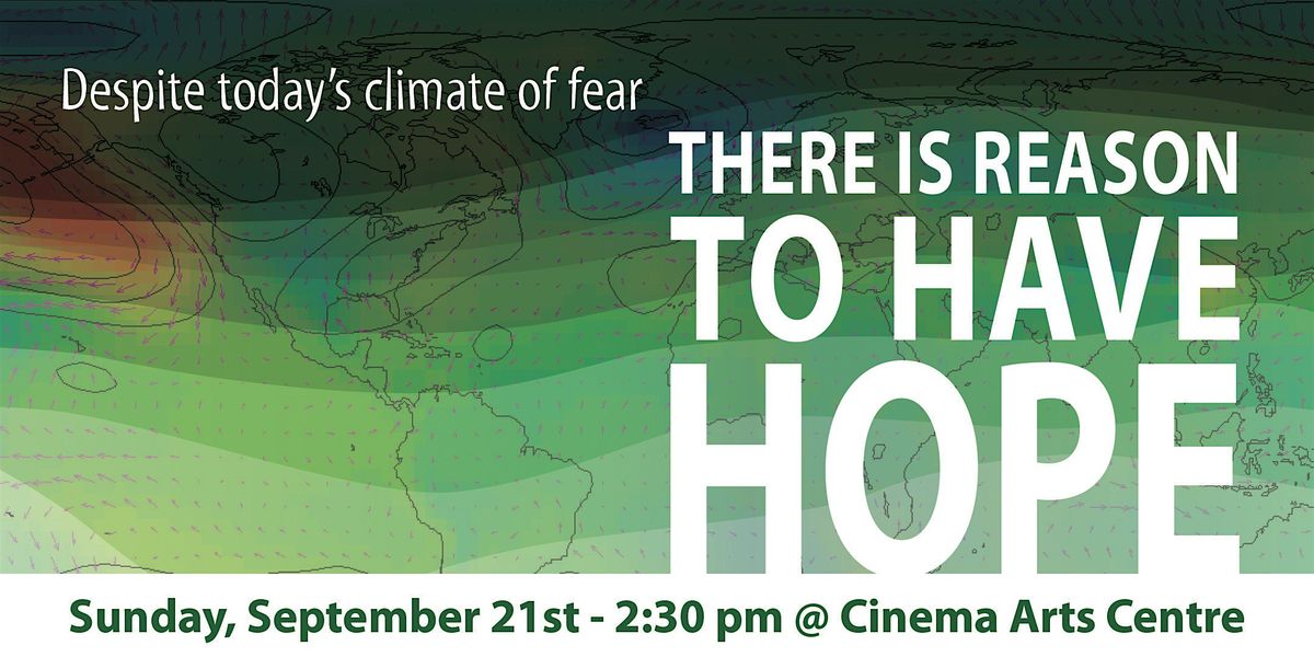 Despite today’s climate of fear, there is reason to have hope, 21 September | Event in Huntington | AllEvents