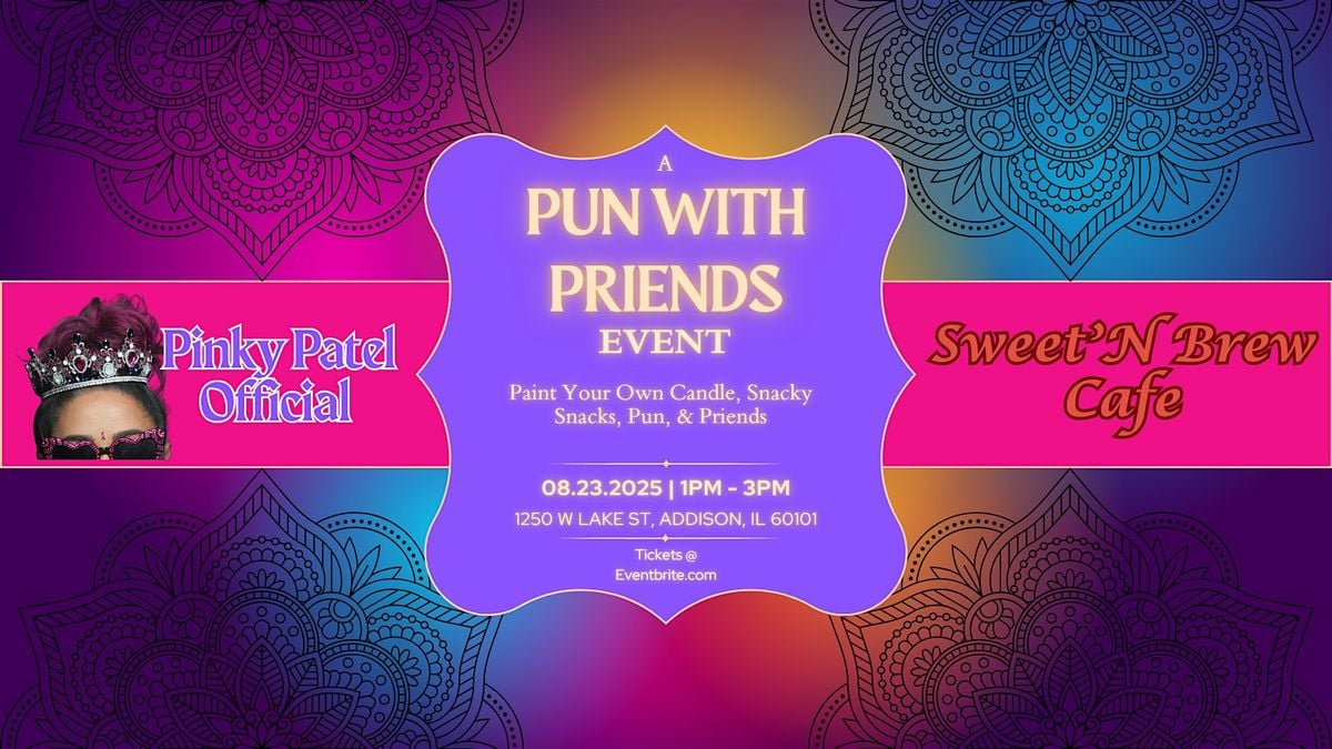 Pun With Priends, 23 August | Event in Addison | AllEvents