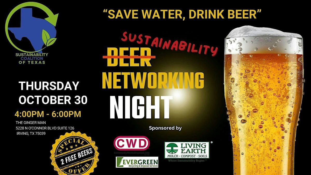 Happy Hour & Networking - Sustainability Coalition of Texas (SCOT), 30 October | Event in Irving | AllEvents
