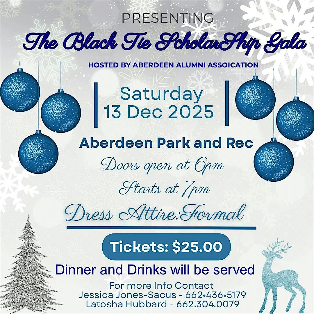 The Black Tie  Scholarship Gala, 13 December | Event in Aberdeen | AllEvents