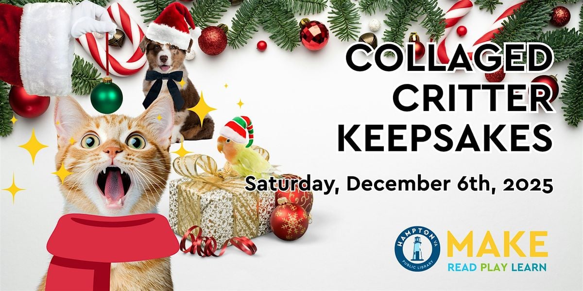 Collaged Critter Keepsakes, 6 December | Event in Hampton | AllEvents